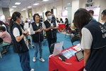 局處互相合作本次邀請衛生局前來設攤宣導