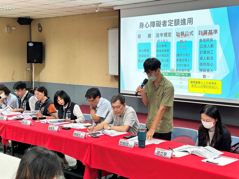 16-本局福利促進科巴楷齊科員進行業務宣導