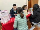 廠商與求職者面試情形