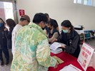 求職民眾湧入及報到情形