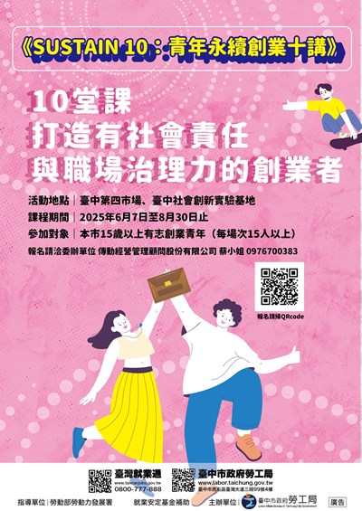 創業體驗海報