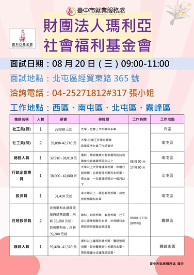 0820瑪利亞單徵DM