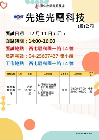 1211先進光電單徵DM