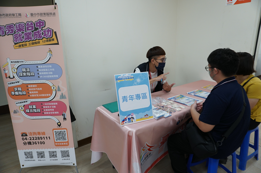 青年就業諮詢專區