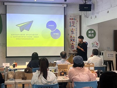 飛爾市集-創辦人張鈺德擔任媒合會資源方-分享自身創業經驗_0