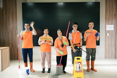 瑪利媽媽清潔高手工作隊-磐石隊-官方形象照