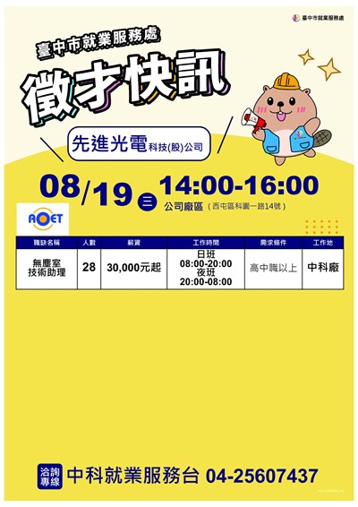 0819先進光電單徵DM