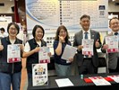 04-台積電資材管理組織郭坤臟副處長、台積電慈善基金會執行長彭冠宇、臺中市政府勞工局局長林淑媛、臺中市就業服務處處長陳靖玟與錸恩帕斯科技(股)公司合影