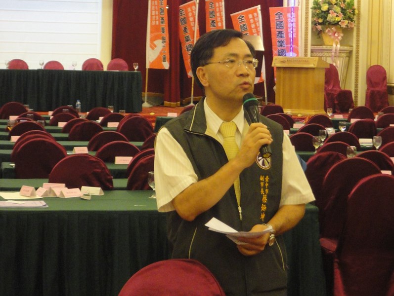 蔡副市長於會中致詞