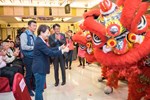 市長觀賞舞獅表演