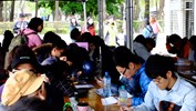 民眾填寫履歷
