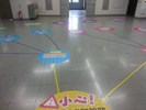 研討會門口地跕