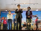 林市長帶領黃局長出席參加漢翔航空公司春節聯歡晚會