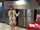 黃局長參加伊甸社會福利基金會臺中市迦南園烘焙庇護工場母親節及特色產品推廣記者會