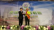 黃秘書長與台中市總工會模範勞工同歡