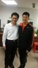 市長至後台休息室為視障表演者們打氣加油及合照（林信廷）