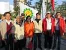 黃局長與台中市產業總工會工會幹部合影