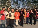 黃局長與民政局蔡局長及工會團體合影