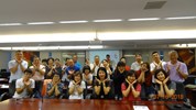 花博志工與老師課後歡樂合影