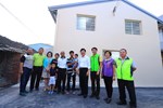 林市長勞工黃局長與修繕志工及弱勢勞工等相關人員大合照