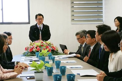 勞工局長吳威志受邀致詞